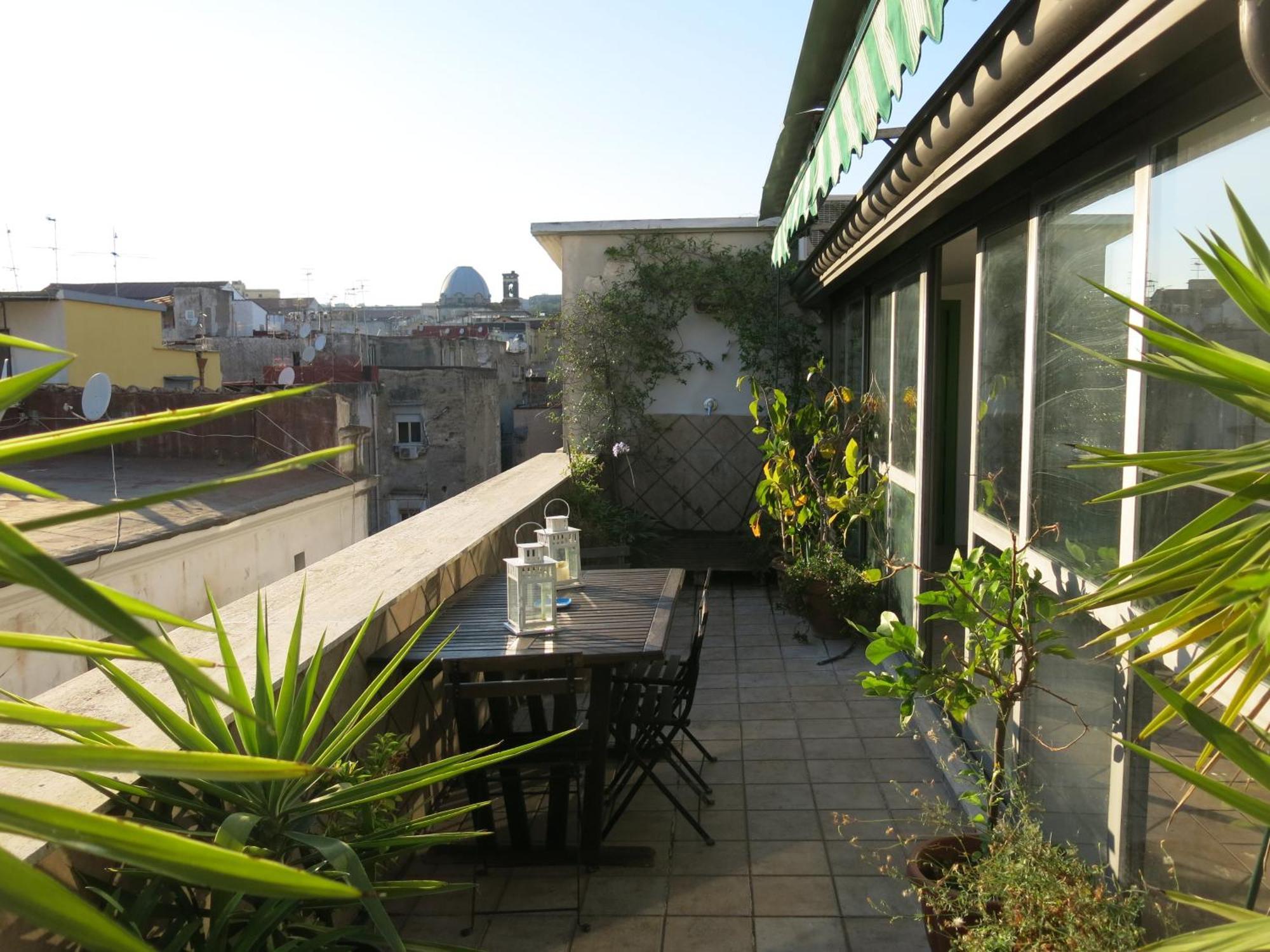 Historical Naples With Panoramic Terrace Nápoles Exterior foto