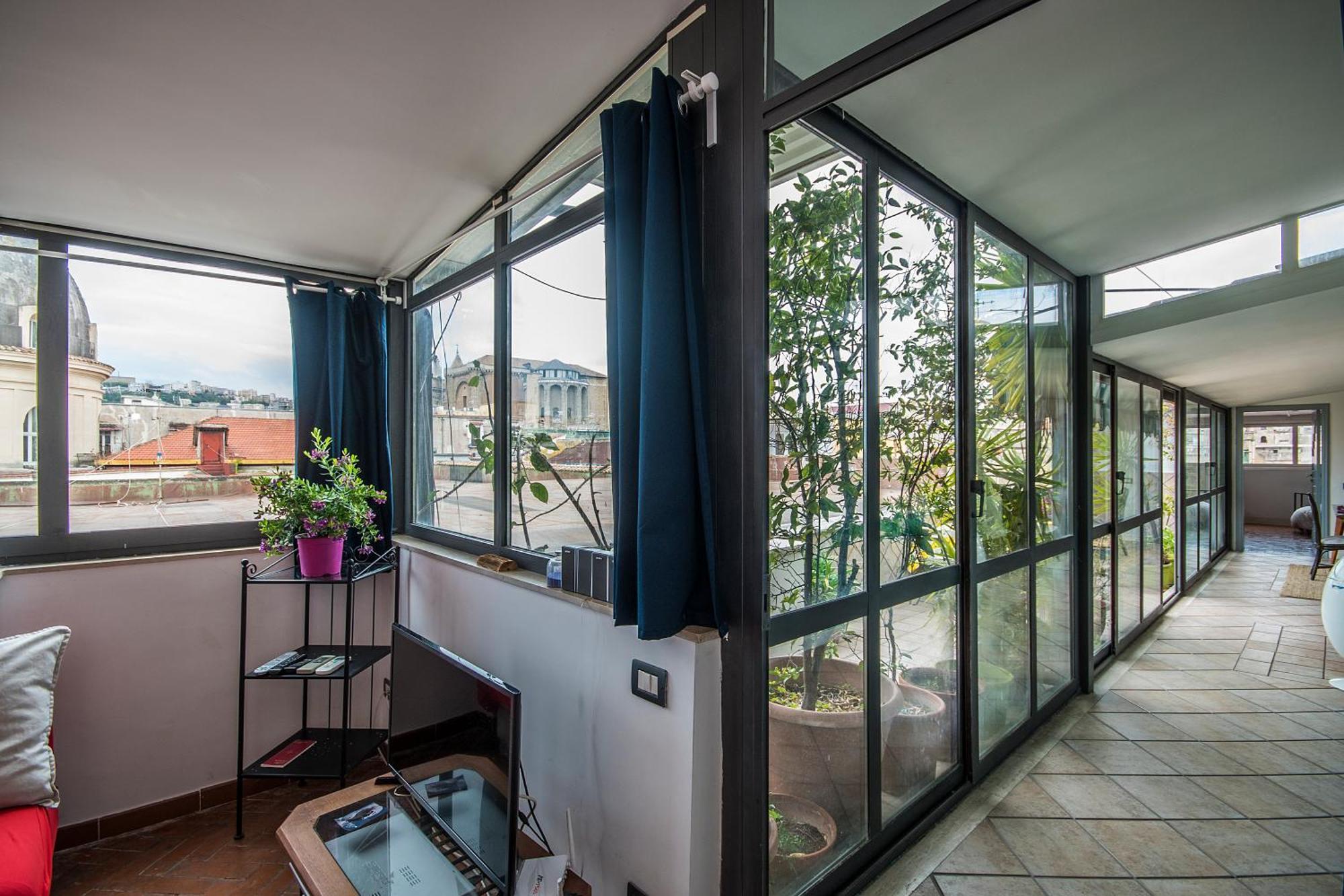 Historical Naples With Panoramic Terrace Nápoles Exterior foto
