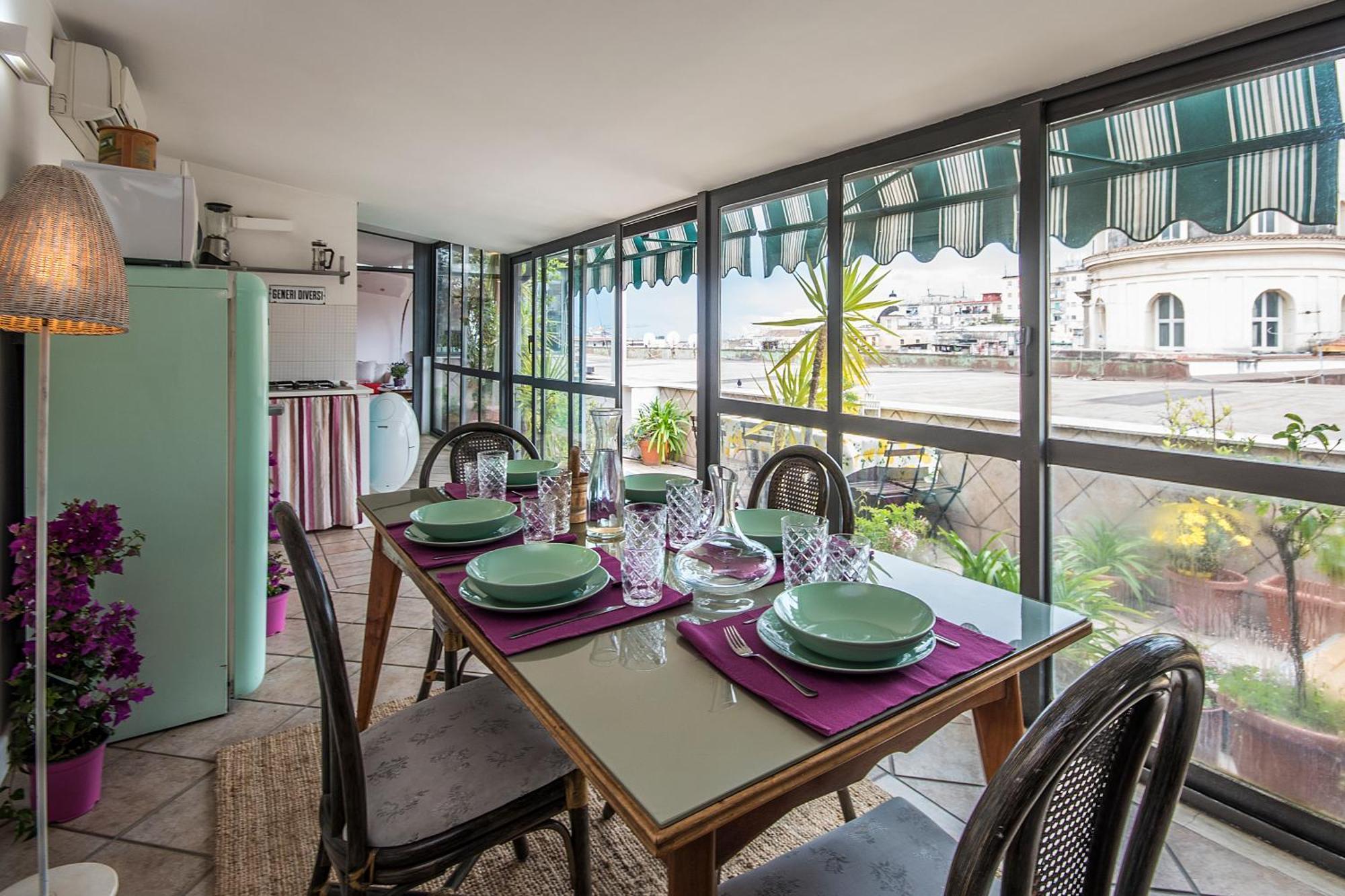 Historical Naples With Panoramic Terrace Nápoles Exterior foto