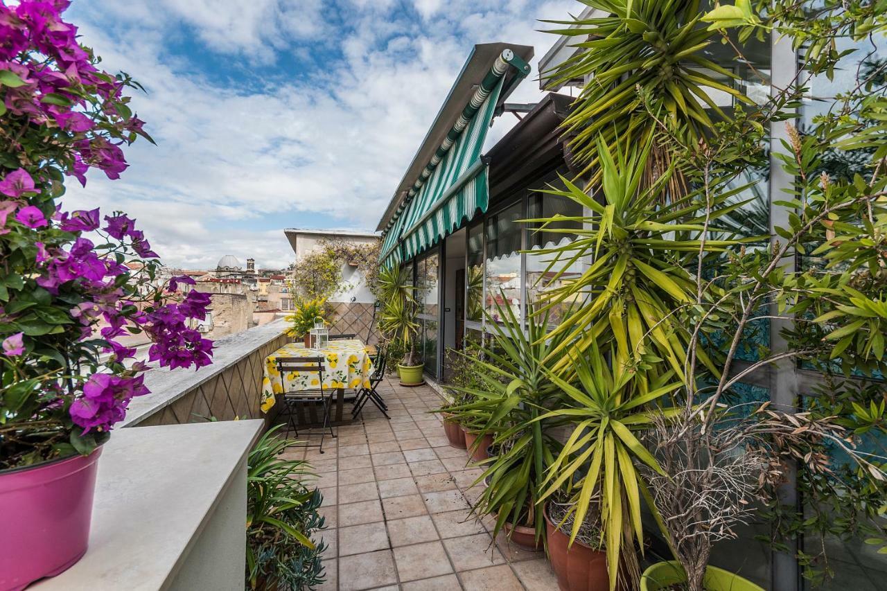 Historical Naples With Panoramic Terrace Nápoles Exterior foto